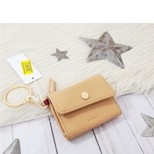 Hammitt Royce keychain wallet Barley Tan new